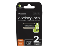 PANASONIC ENELOOP PRO AAA 930mAh 2 szt BK-4HCDE/2CP - 1068262 - zdjęcie 1